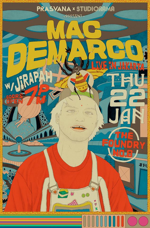 Mac DeMarco Live in Jakarta - Whiteboard Journal