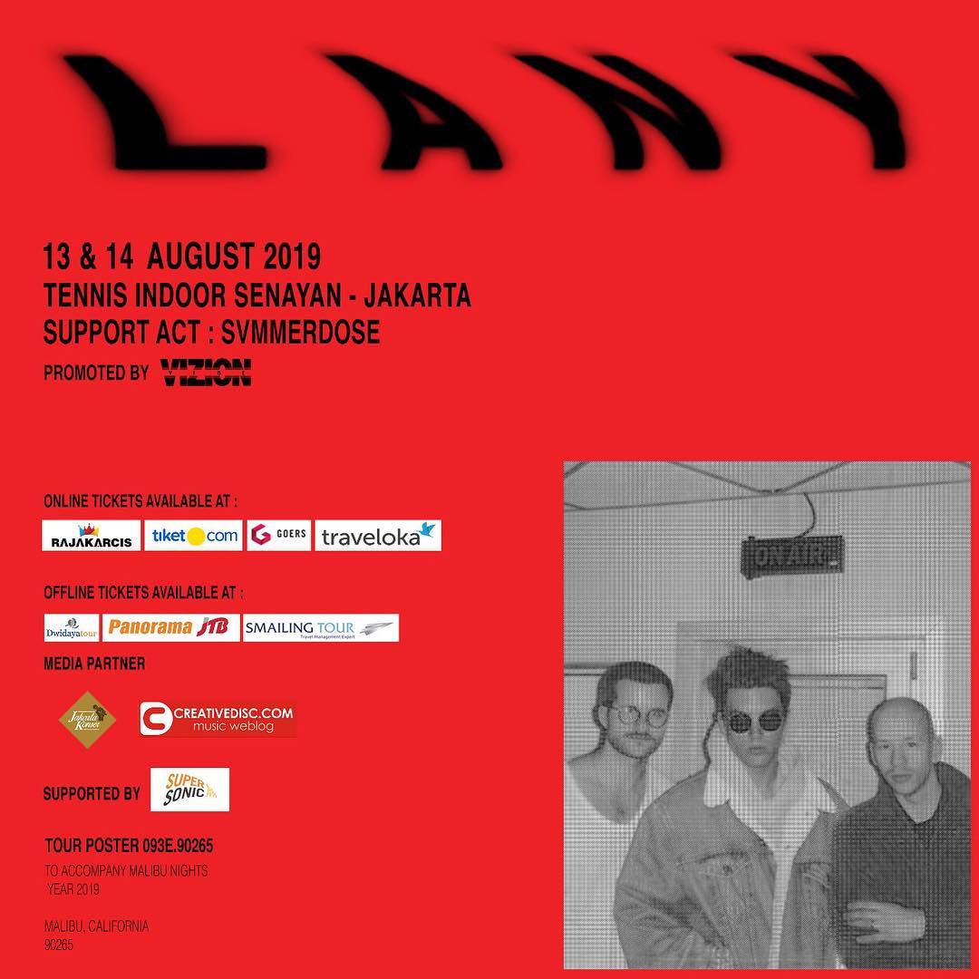 lany tour indonesia