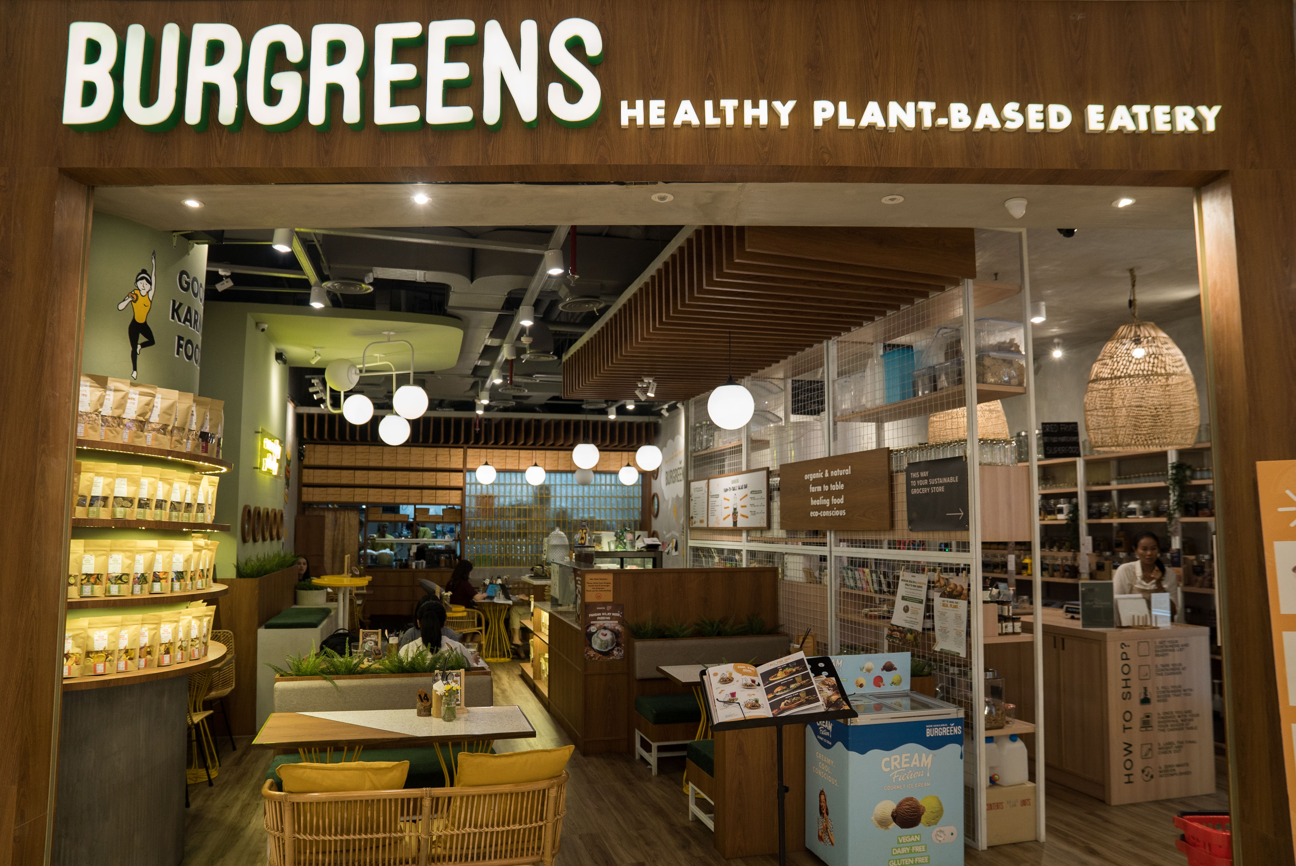 Burgreens healthy restaurant jakarta