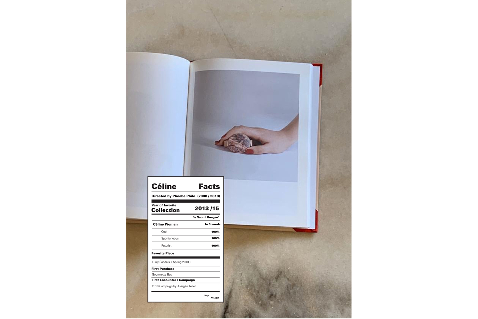 Just Things Strictly Celine the Philo pals Whiteboard Journal