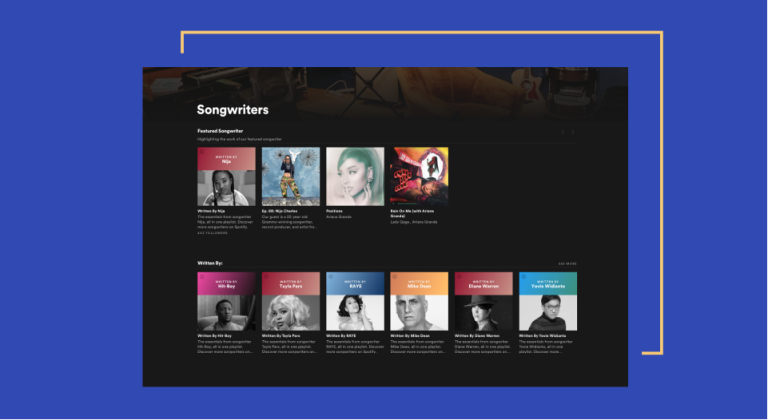 Spotify Telah Meluncurkan “Songwriter Hub” Sebagai Sarana Penghubung Antara  Penikmat Musik Pendengar Dengan Para Penulis Lagu - Whiteboard Journal