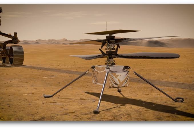 Helikopter NASA - Ingenuity