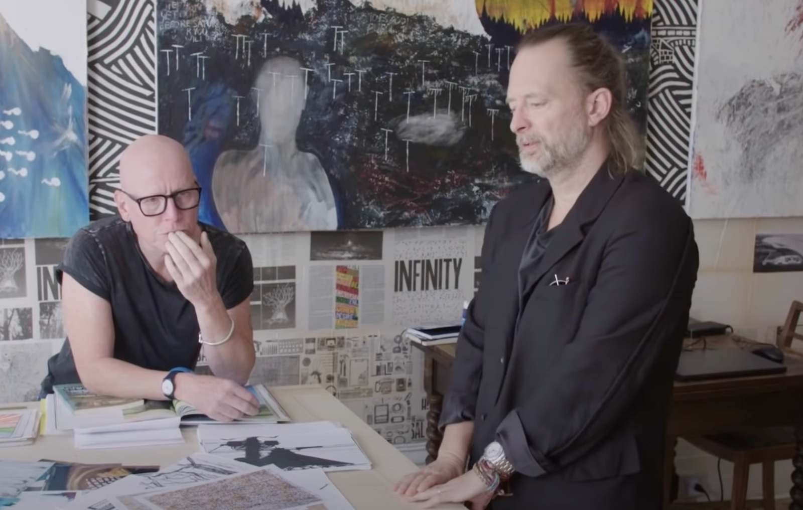 Thom Yorke dan Stanley Donwood Umumkan Pameran Seni 'The Crow Flies ...